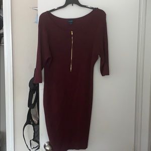 Rue 21+ 3/4 sleeve sweater dress (bodycon)